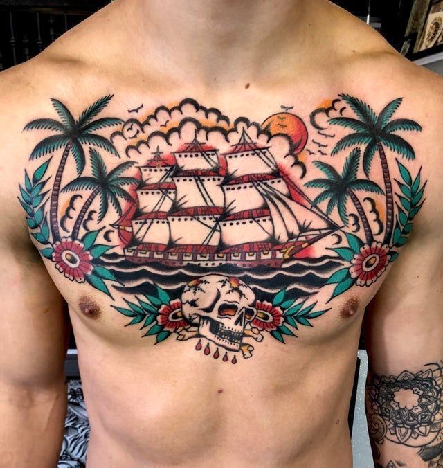 ý tưởng tattoo về cướp biển cực đẹp