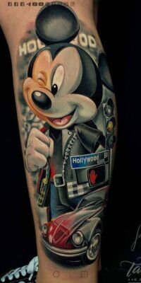 thiết kế mickey chất chơi