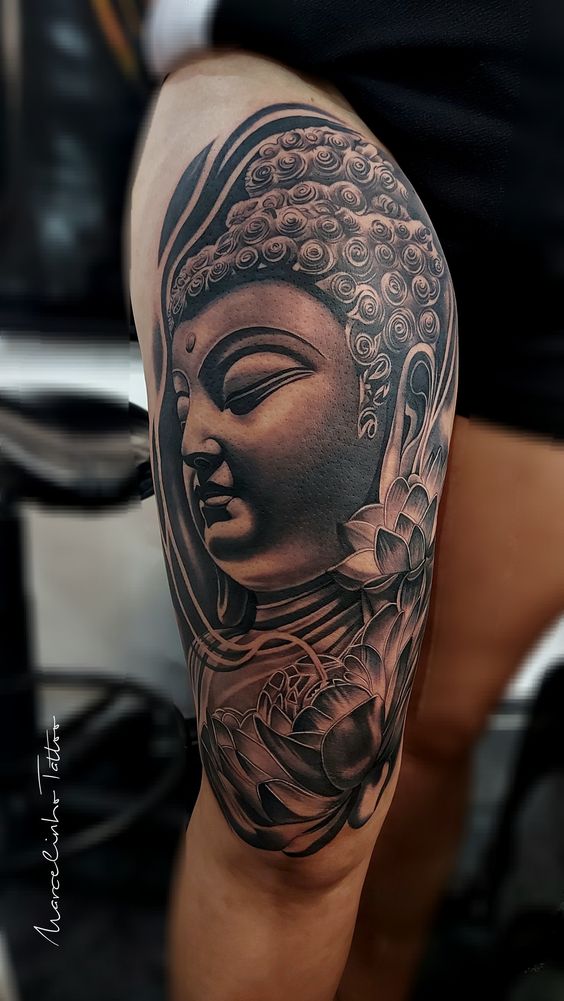 Top 888+ hình xăm biểu tượng phật giáo đầy tôn nghiêm - Genztattoo