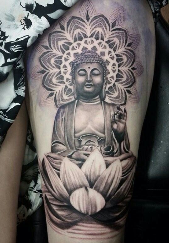 Top 888+ hình xăm biểu tượng phật giáo đầy tôn nghiêm - Genztattoo