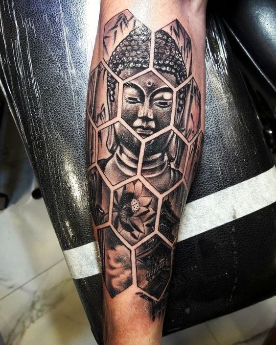 Top 888+ hình xăm biểu tượng phật giáo đầy tôn nghiêm - Genztattoo