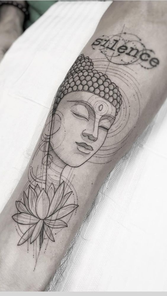 Top 888+ hình xăm biểu tượng phật giáo đầy tôn nghiêm - Genztattoo