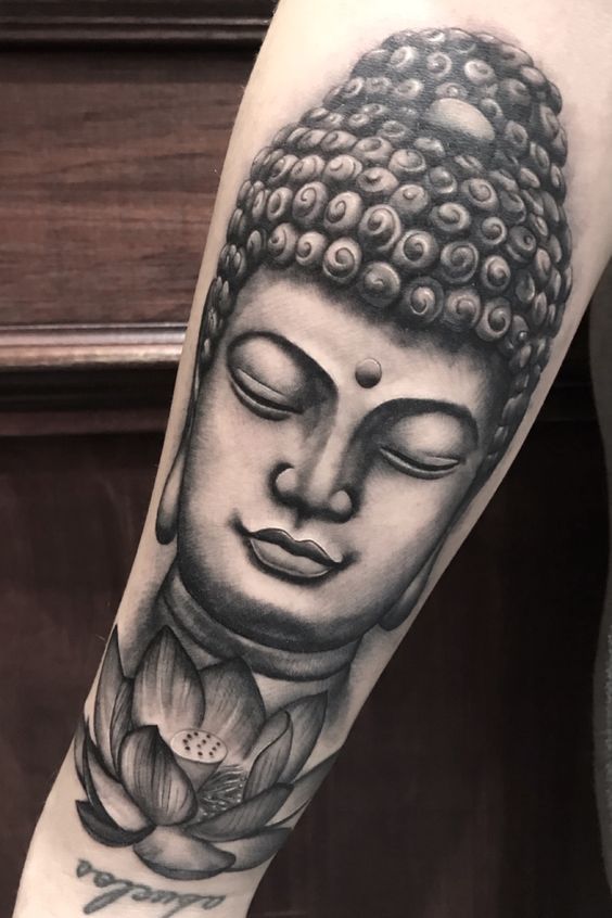 Top 888+ hình xăm biểu tượng phật giáo đầy tôn nghiêm - Genztattoo