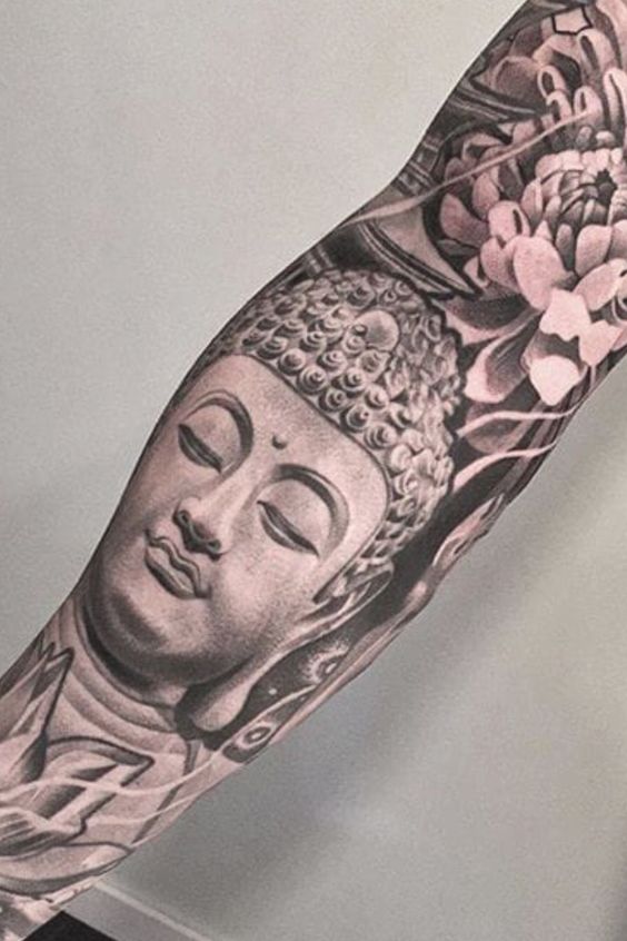 Top 888+ hình xăm biểu tượng phật giáo đầy tôn nghiêm - Genztattoo