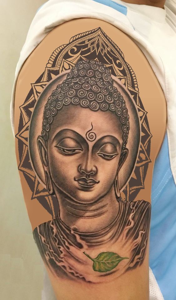 Top 888+ hình xăm biểu tượng phật giáo đầy tôn nghiêm - Genztattoo