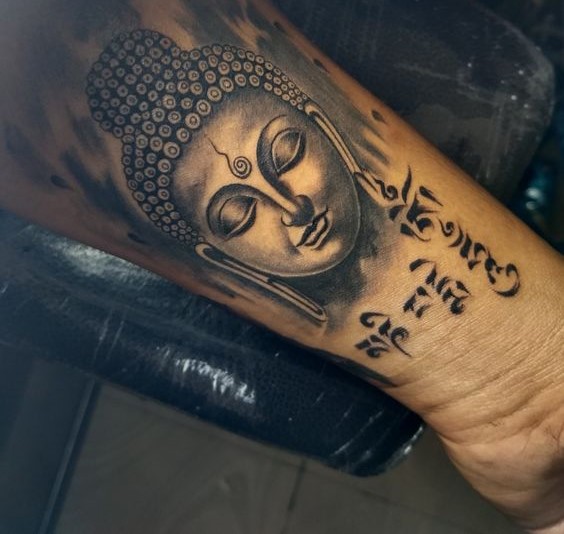 Top 888+ hình xăm biểu tượng phật giáo đầy tôn nghiêm - Genztattoo