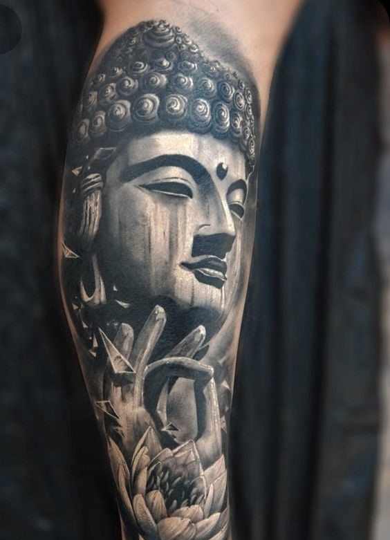 Top 888+ hình xăm biểu tượng phật giáo đầy tôn nghiêm - Genztattoo