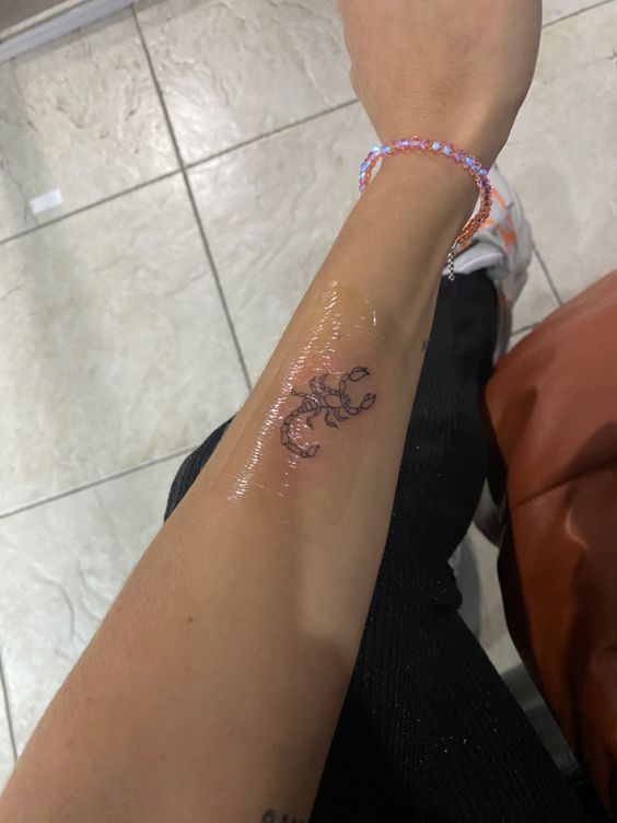 100 hình xăm bọ cạp mini cho nam và nữ được chọn lọc - Genztattoo
