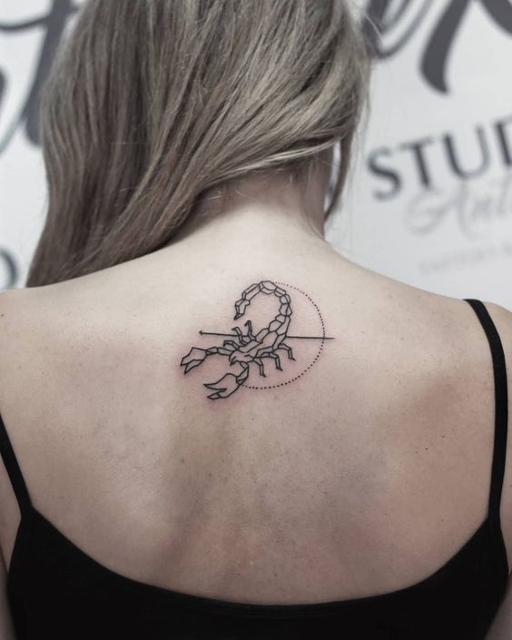 100 hình xăm bọ cạp mini cho nam và nữ được chọn lọc - Genztattoo