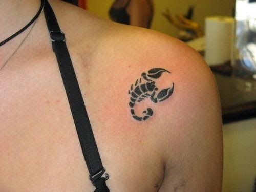 100 hình xăm bọ cạp mini cho nam và nữ được chọn lọc - Genztattoo