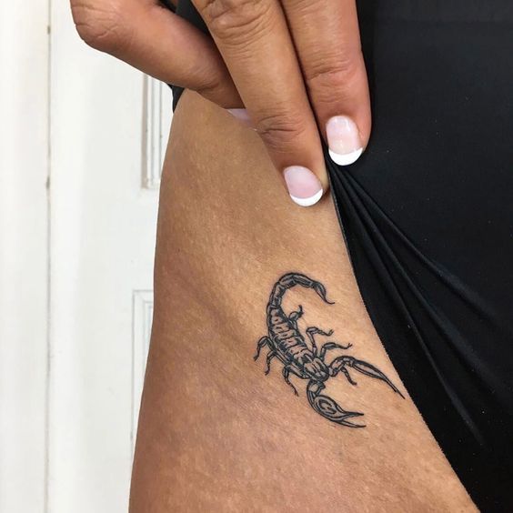 100 hình xăm bọ cạp mini cho nam và nữ được chọn lọc - Genztattoo