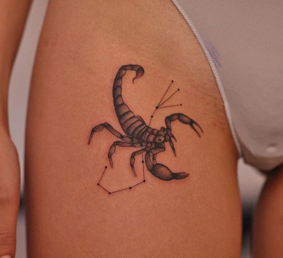 100 hình xăm bọ cạp mini cho nam và nữ được chọn lọc - Genztattoo