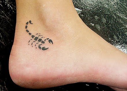 100 hình xăm bọ cạp mini cho nam và nữ được chọn lọc - Genztattoo