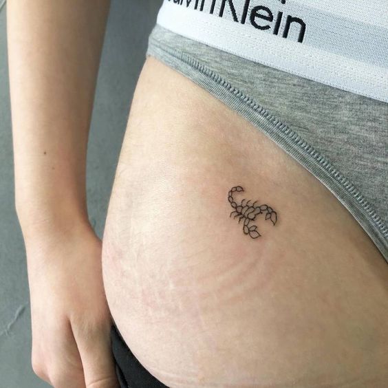 100 hình xăm bọ cạp mini cho nam và nữ được chọn lọc - Genztattoo