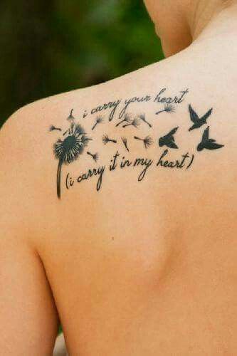 100 hình xăm bồ công anh mini ở tay và ở vai cực dễ thương - Genztattoo