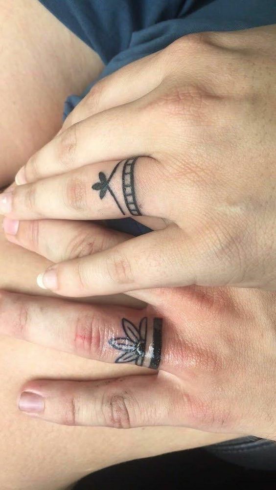 Mẹo xăm nhẫn đôi siêu đẹp và sáng tạo gợi ý xăm nhẫn đôi cực đẹp và sáng tạo