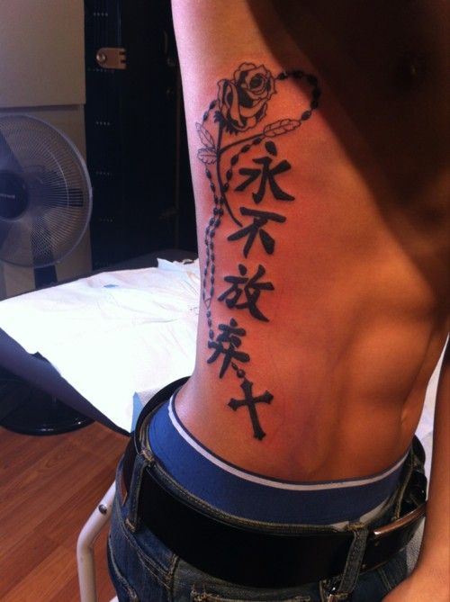 Gợi ý 777+ hình xăm chữ dọc độc đáo và ấn tượng - Genztattoo