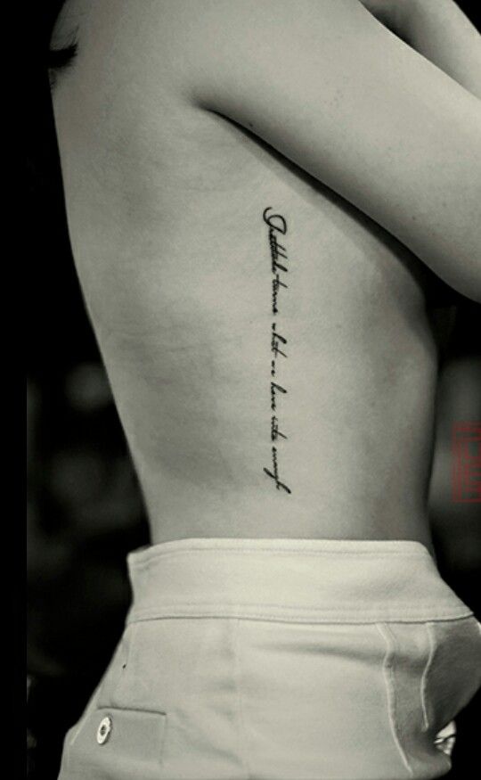 Gợi ý 777+ hình xăm chữ dọc độc đáo và ấn tượng - Genztattoo