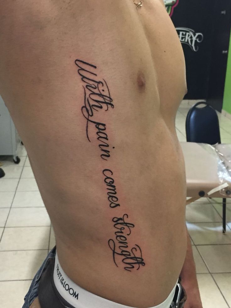 Gợi ý 777+ hình xăm chữ dọc độc đáo và ấn tượng - Genztattoo