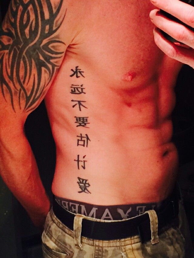 Gợi ý 777+ hình xăm chữ dọc độc đáo và ấn tượng - Genztattoo