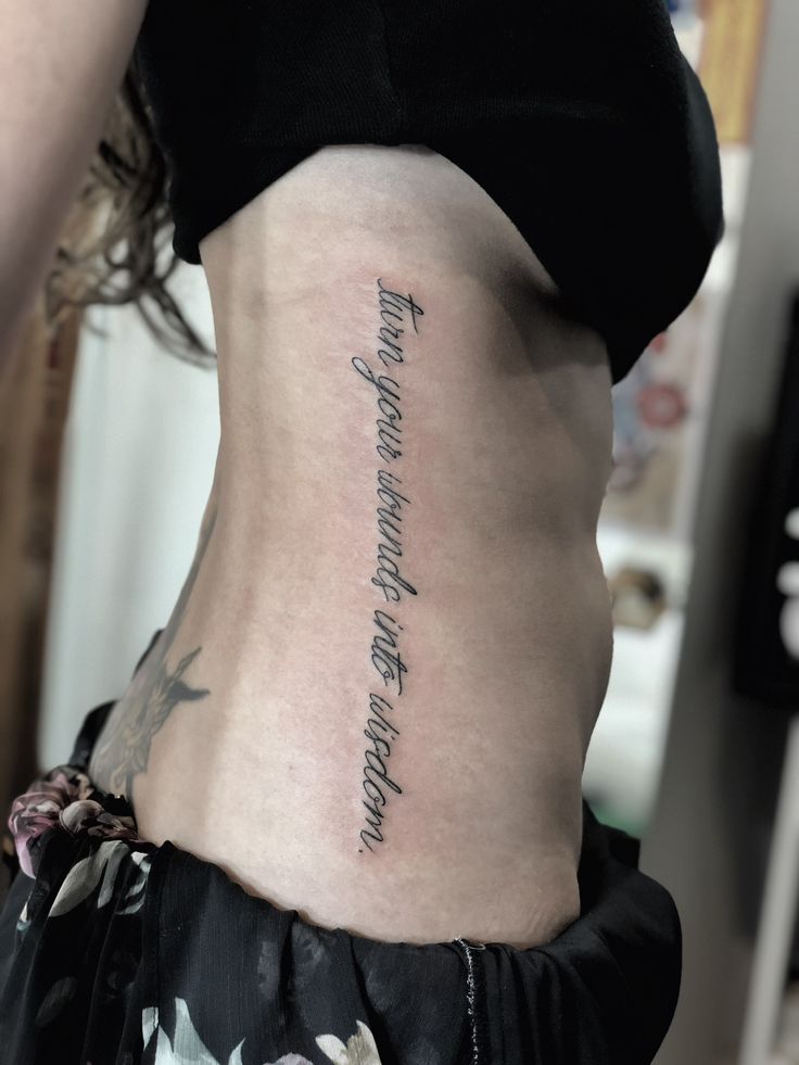 Gợi ý 777+ hình xăm chữ dọc độc đáo và ấn tượng - Genztattoo