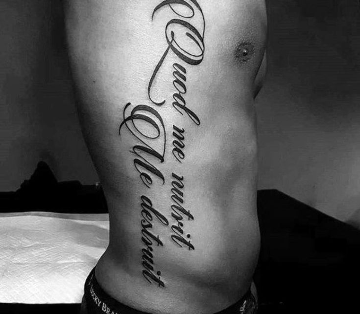 Gợi ý 777+ hình xăm chữ dọc độc đáo và ấn tượng - Genztattoo