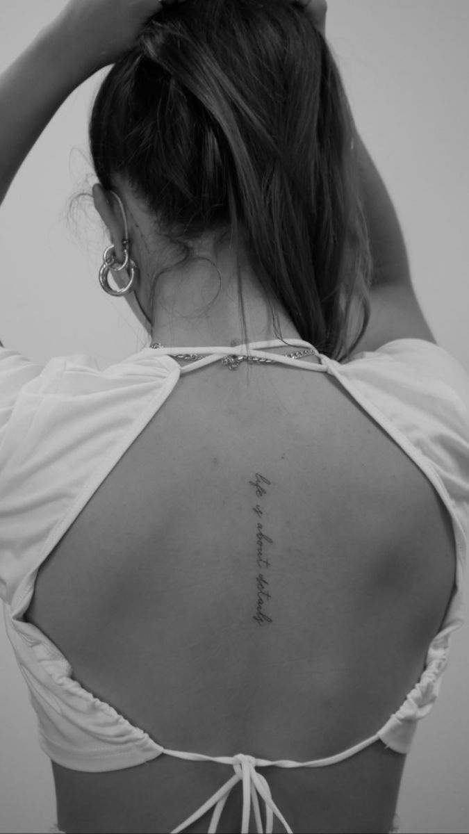 Gợi ý 777+ hình xăm chữ dọc độc đáo và ấn tượng - Genztattoo