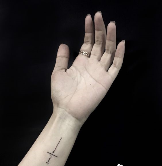 Top 555+ hình xăm chữ ở tay độc đáo và ấn tượng - Genztattoo