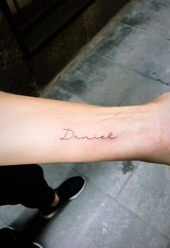 Top 555+ hình xăm chữ ở tay độc đáo và ấn tượng - Genztattoo