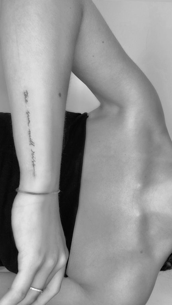 Top 555+ hình xăm chữ ở tay độc đáo và ấn tượng - Genztattoo