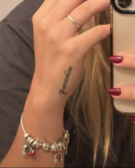 Top 555+ hình xăm chữ ở tay độc đáo và ấn tượng - Genztattoo