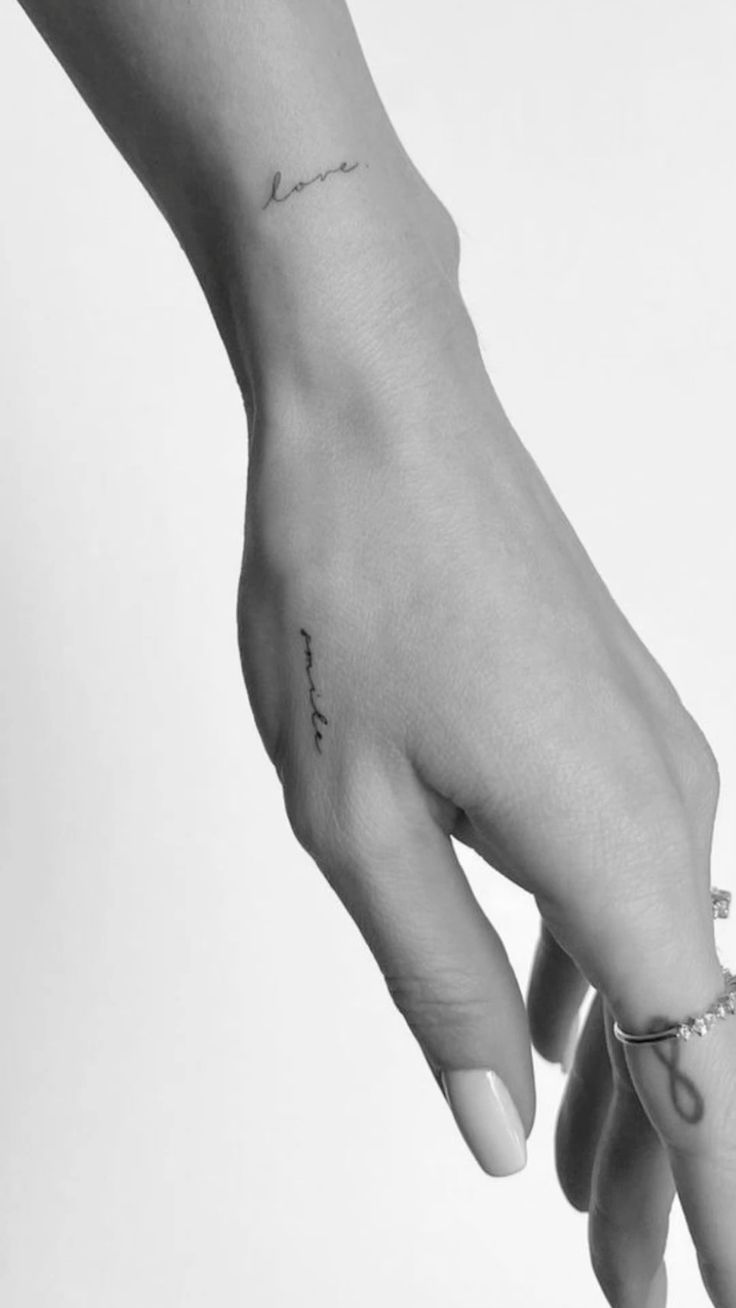 Top 555+ hình xăm chữ ở tay độc đáo và ấn tượng - Genztattoo