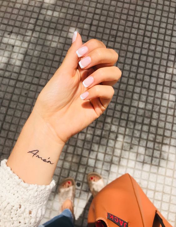 Top 555+ hình xăm chữ ở tay độc đáo và ấn tượng - Genztattoo