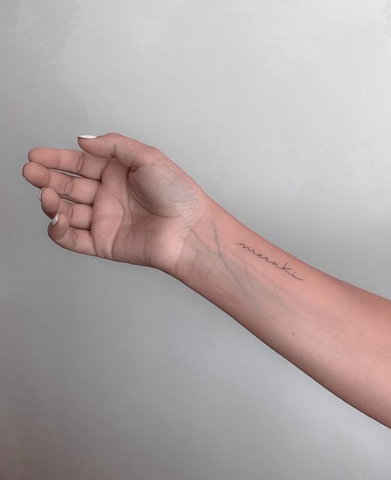Top 555+ hình xăm chữ ở tay độc đáo và ấn tượng - Genztattoo
