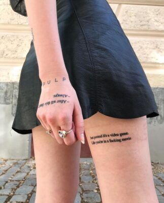 Hình xăm chữ ý nghĩa ở mu bàn tay hình tattoo chữ ý nghĩa trên mu bàn tay