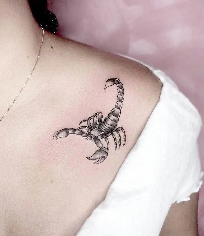 Hình xăm bọ cạp cho nữ Top 999+ hình xăm con bọ cạp siêu ngầu và cá tính - Genztattoo