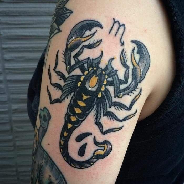 Hình xăm bọ cạp độc đáo Top 999+ hình xăm con bọ cạp siêu ngầu và cá tính - Genztattoo