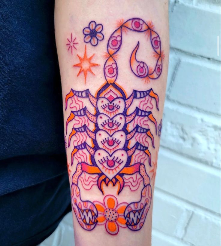 Mẫu hình xăm nghệ thuật bọ cạp Top 999+ hình xăm con bọ cạp siêu ngầu và cá tính - Genztattoo