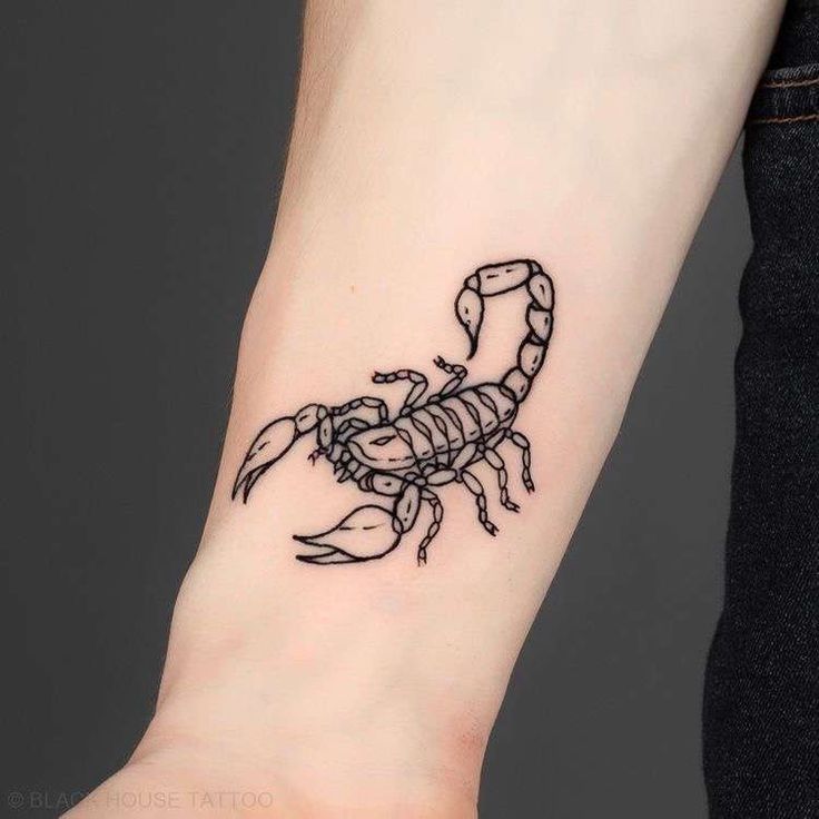 Hình xăm bọ cạp ở cổ tay Top 999+ hình xăm con bọ cạp siêu ngầu và cá tính - Genztattoo