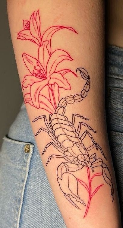 Hình xăm bọ cạp độc đáo Top 999+ hình xăm con bọ cạp siêu ngầu và cá tính - Genztattoo