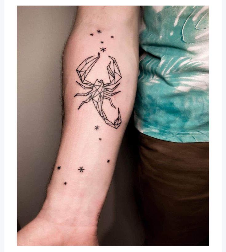 hình xăm bọ cạp Top 999+ hình xăm con bọ cạp siêu ngầu và cá tính - Genztattoo