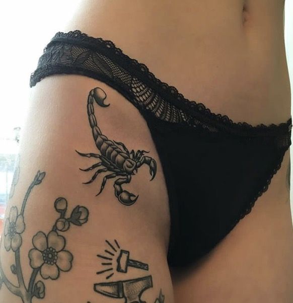 hình xăm bọ cạp cực chất cho nữ Top 999+ hình xăm con bọ cạp siêu ngầu và cá tính - Genztattoo