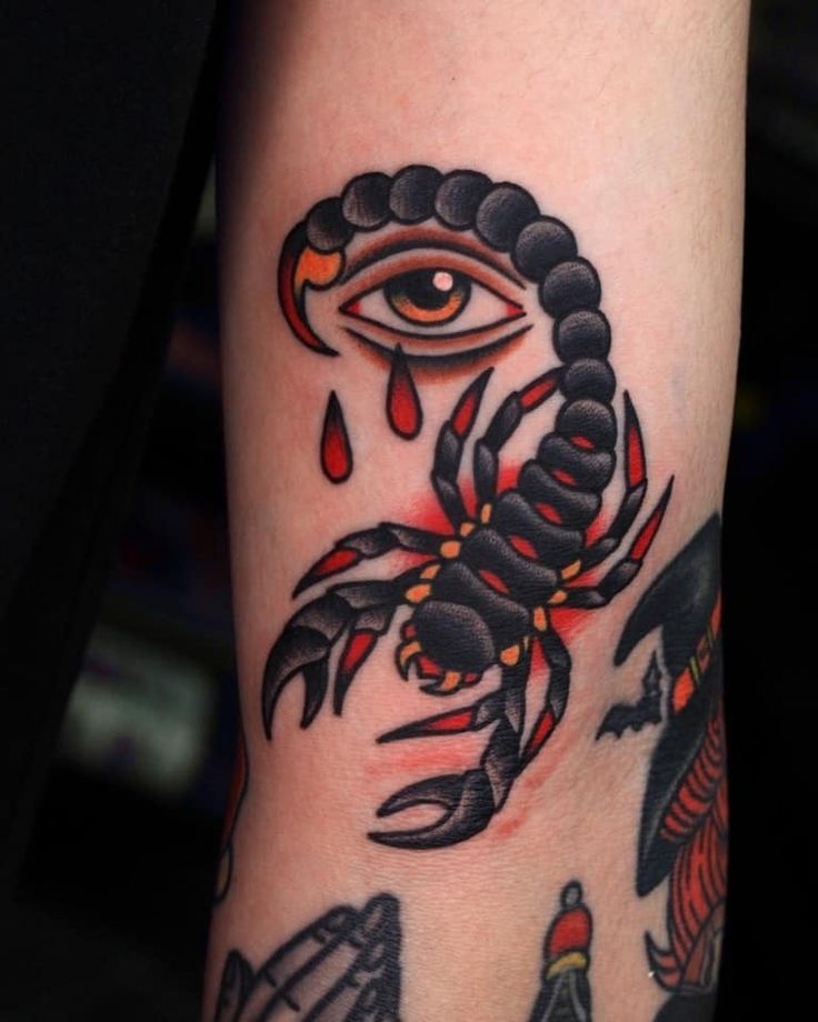 Hình xăm bọ cạp độc đáo Top 999+ hình xăm con bọ cạp siêu ngầu và cá tính - Genztattoo