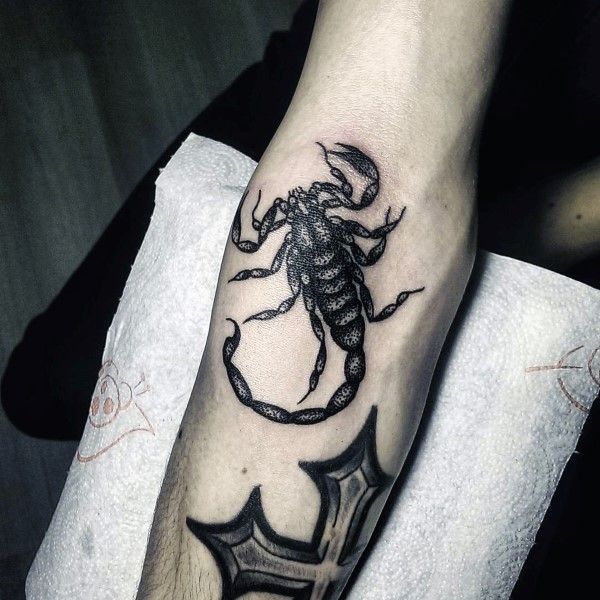 Kiểu xăm bọ cạp ở cổ tay Top 999+ hình xăm con bọ cạp siêu ngầu và cá tính - Genztattoo