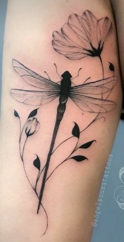 Khám phá ý nghĩa của những mẫu hình xăm chuồn chuồn cực đẹp khám phá ý nghĩa mẫu tattoo chuồn chuồn cực đẹp