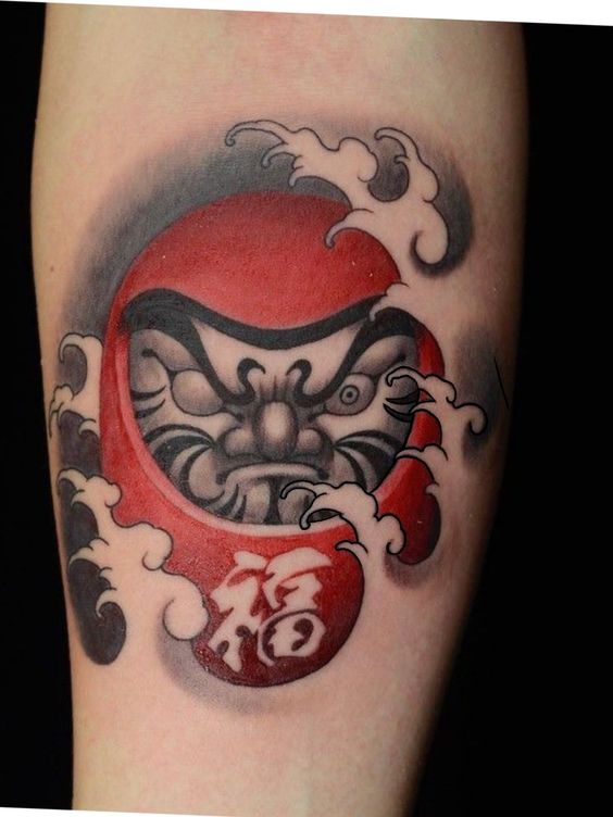 150 mẫu hình xăm daruma ở chân cầu may mắn đẹp tuyển chọn - Genztattoo