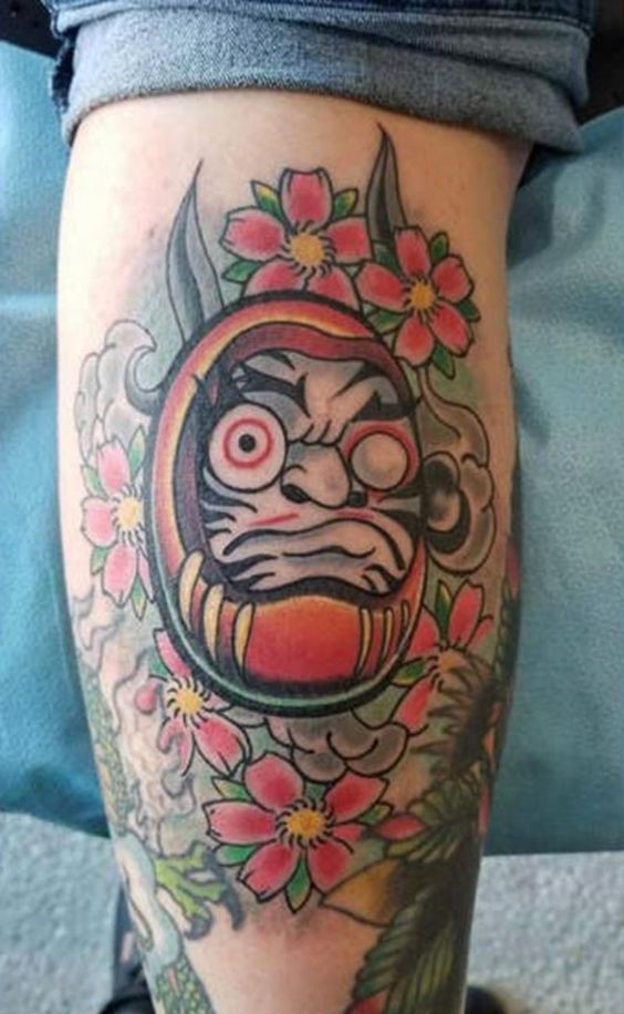150 mẫu hình xăm daruma ở chân cầu may mắn đẹp tuyển chọn - Genztattoo