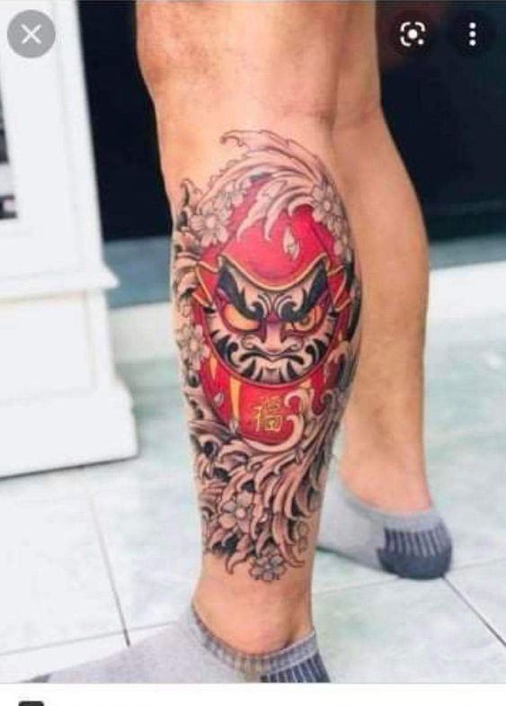 150 mẫu hình xăm daruma ở chân cầu may mắn đẹp tuyển chọn - Genztattoo