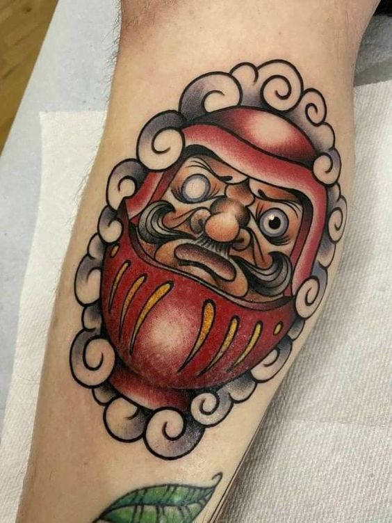 150 mẫu hình xăm daruma ở chân cầu may mắn đẹp tuyển chọn - Genztattoo