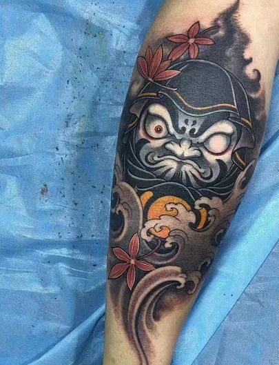 150 mẫu hình xăm daruma ở chân cầu may mắn đẹp tuyển chọn - Genztattoo